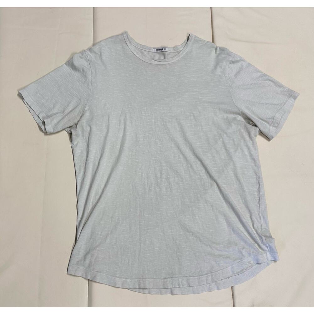 Buck Mason Lightweight Beige Washed Short Sleeve T-Shirt Size XXL T